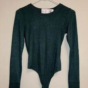 Abercrombie and Fitch Green Bodysuit